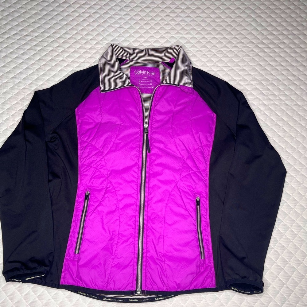 Calvin Klein Performance jacket with Pack Bag